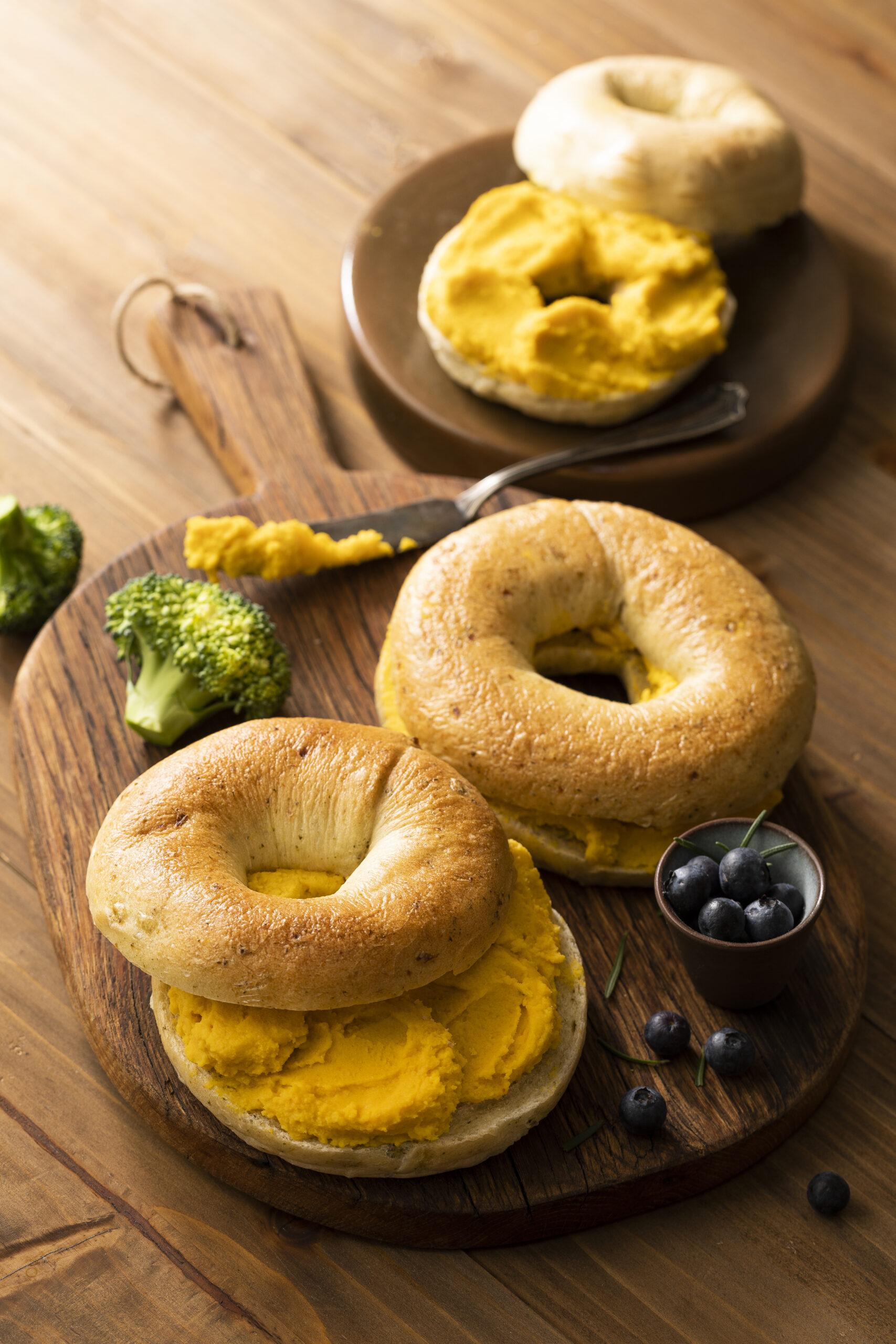 단호박크림을 곁들인 브로콜리 베이글 요리법 완벽 가이드